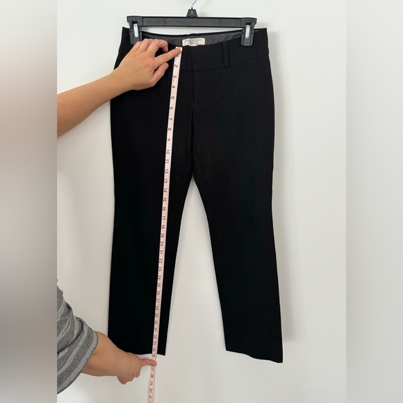 Women’s BANANA REPUBLIC Petite THE SLOAN FIT LA COUPE SLOAN black dress pants - Picture 15 of 16